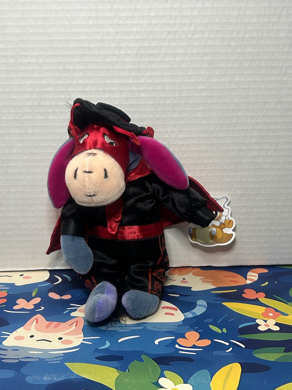 Disney Winnie the Pooh Eeyore Valentine Zorro Bean Plush Stuffed Animal Toy Doll